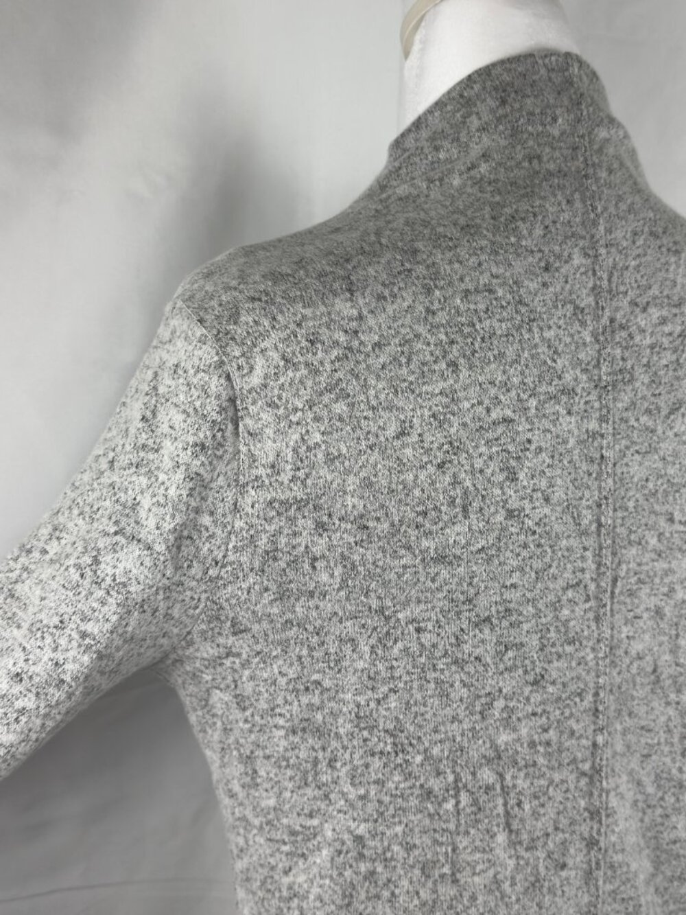 NLT Heather Gray Mock Neck Top – Small – NWOT - Picture 7 of 10